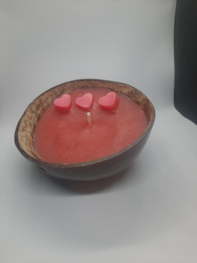 “POPULAR” Floating Coconut Shell Candles
