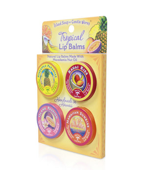 Tropical Lip Balm Tin Sample Pack
