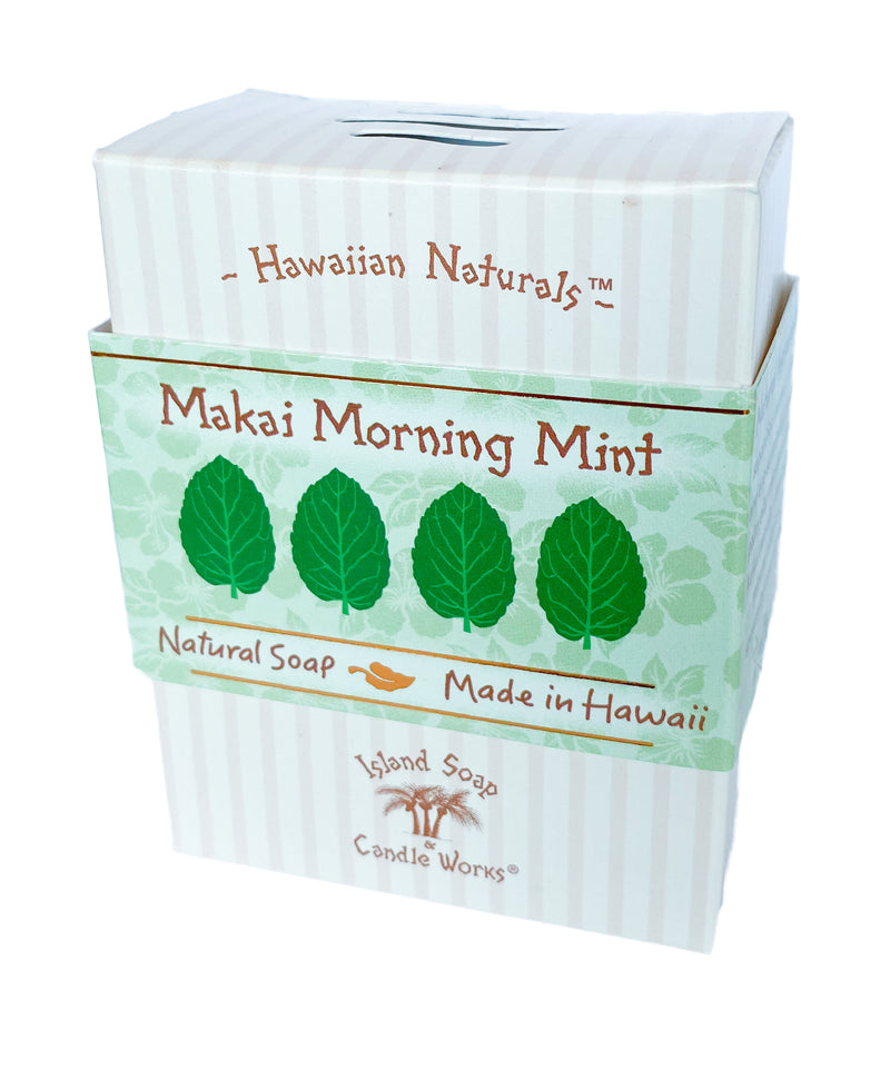 Makai Morning Mint - 4.4 oz. Hawaiian Naturals Soap