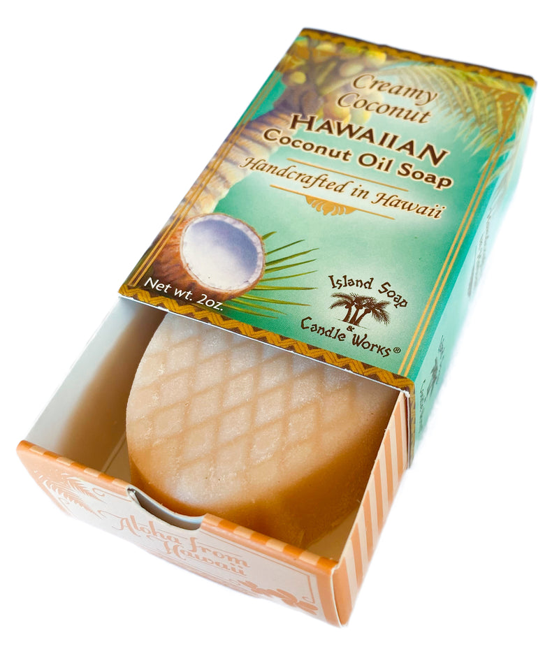 Creamy Coconut - 2 oz. Coconut and Palm Oil Soap