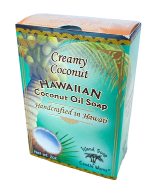 Creamy Coconut - 2 oz. Coconut and Palm Oil Soap