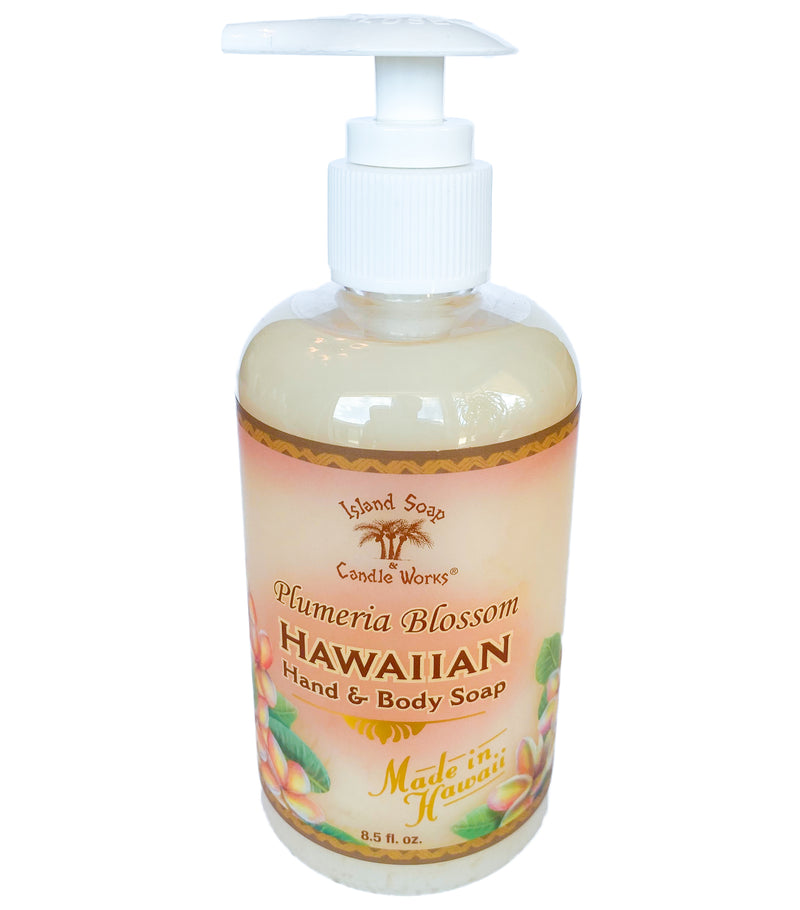 Plumeria Blossom - 8.5 oz. Liquid Hand and Body Soap