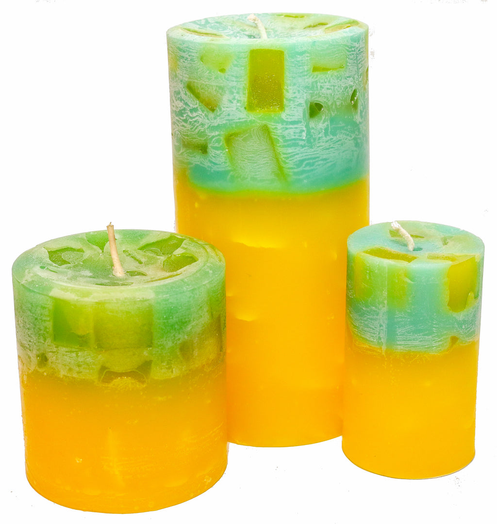 Pineapple Pillar Candles