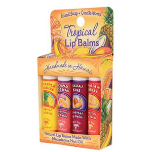 Tropical Lip Balm Stick Sample Pack