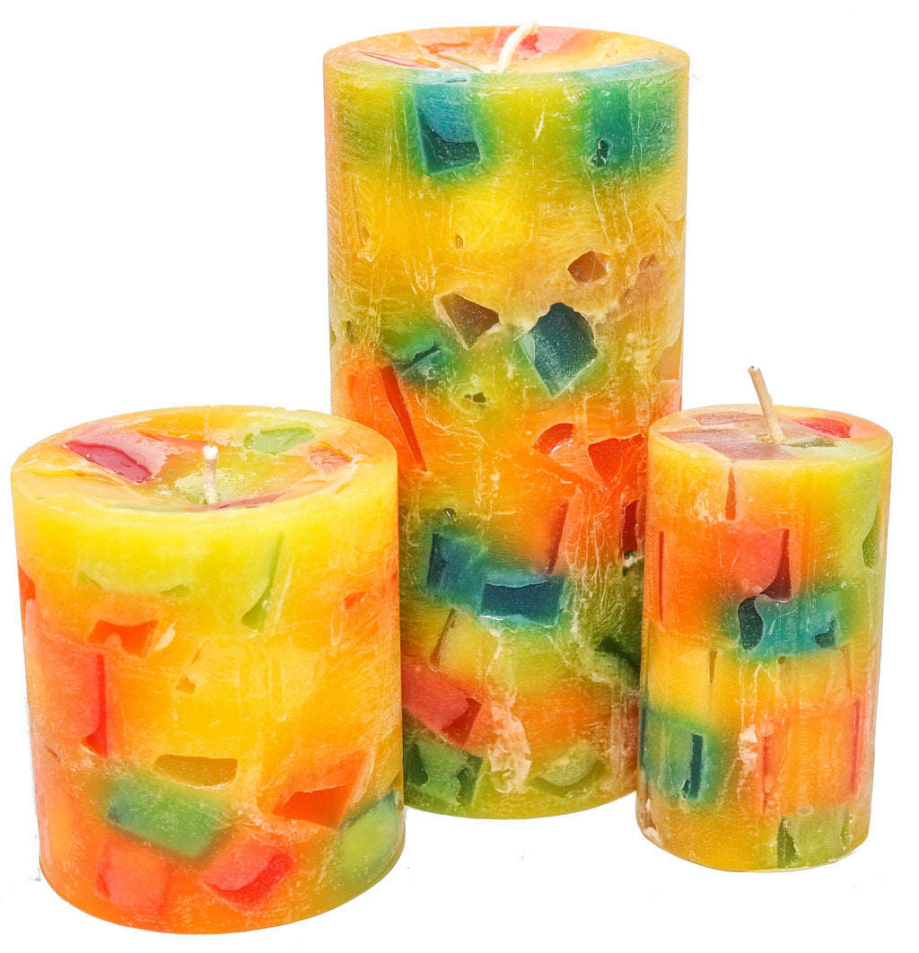 “TOP SELLER”Flavors of Hawaii” Pillar Candles