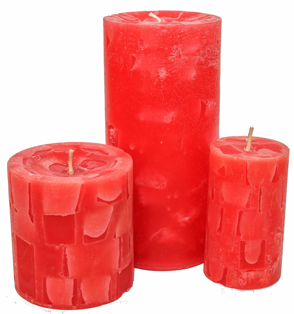 Strawberry Guava Pillar Candles