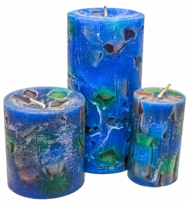 Vanilla Sea Pillar Candles