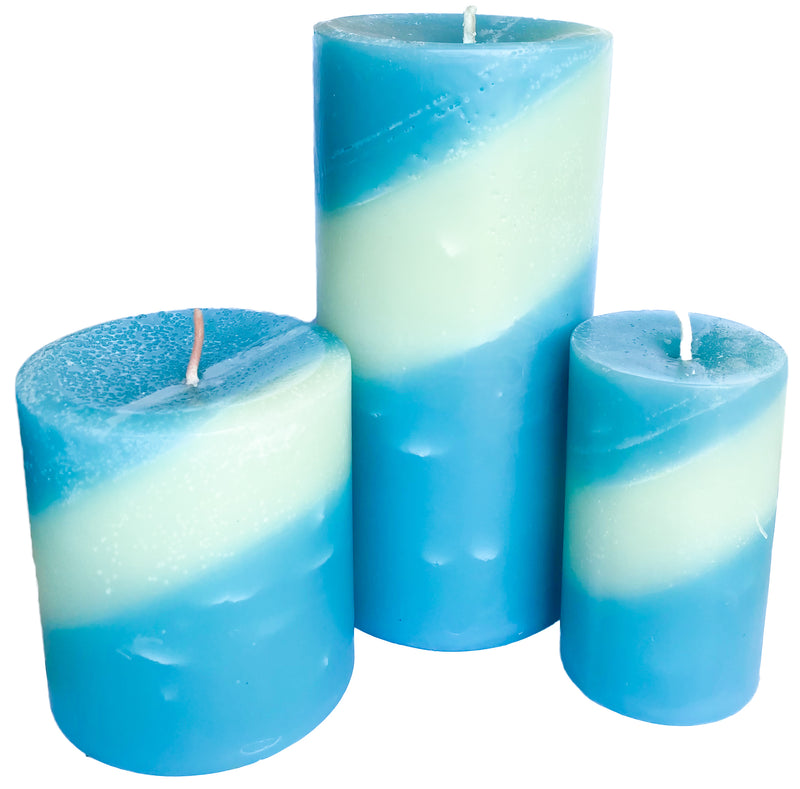 “SOOTHING” Patchouli Lavender Pillar Candles