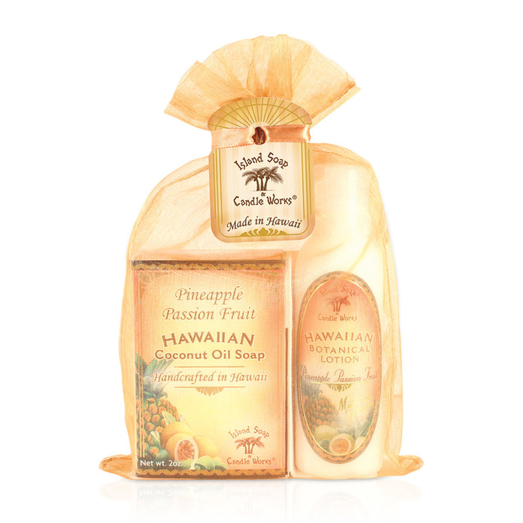 Organza Gift Set: Pineapple Passion Fruit is