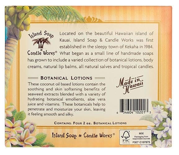 Hawaiian Botanical Lotion Sampler